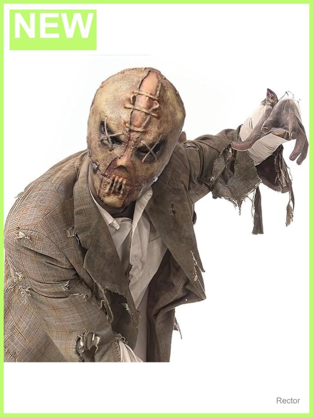 Halloween Scary Evil Mask Horror Face Zombie Latex Costume Accessory